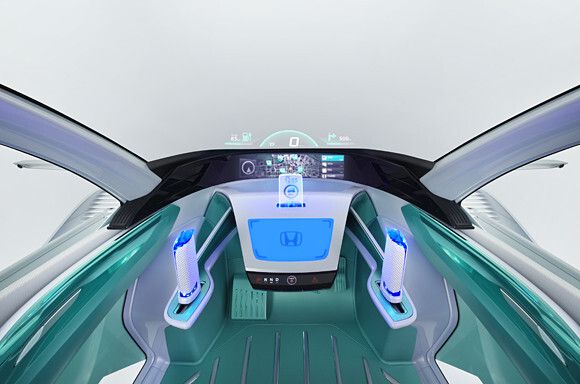 So sah dass radikalere ursprüngliche Konzept des Micro Commuter aus (Honda)