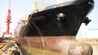 Zum Betrieb eines modernen Schiffes, wie dieses Stückgutfrachters, sind Hunderte verschiedener Armaturen notwendig, deren Ansteuerung über Relais erfolgt.  (Bild: Finder)