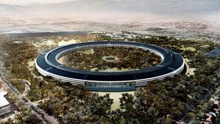 Das Apple Hauptquartier in Cupertino bietet für 14.000 Mitarbeiter Platz. ( Handout EPA/FOSTER + PARTNERS)