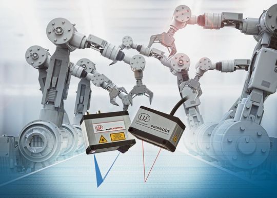 Sensoren von Micro-Epsilon nehmen entscheidenden Einfluss auf die Effizienz und Genauigkeit in robotergesteuerten Produktionsprozessen. Sensoren von Micro-Epsilon nehmen entscheidenden Einfluss auf die Effizienz und Genauigkeit in robotergesteuerten Produktionsprozessen.