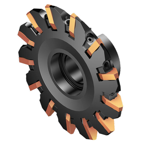 The InvoMilling 1.0 software from Sandvik combined with the dedicated InvoMilling cutters  CoroMill 162 is said to provide exceptionally short lead-times for production of a very wide variety of gears and splines. (Source: Sandvik Coromant)
