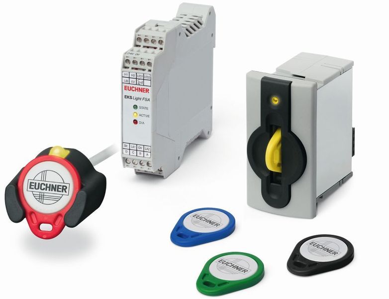 EKS Light in der Ausführung modular und kompakt im Einsatz als Zugriffsverwaltung bei Eberspächer (Euchner)