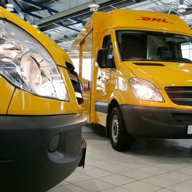 Die Deutsche Post zählt zu den Großabnehmern des Sprinters. (Bild: Mercedes-Benz)