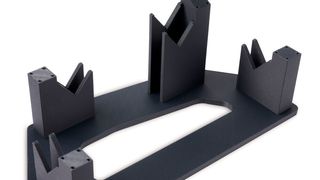 Aus ABS-CF10 können z.B. Ausrichtwerkzeuge wie diese Schweißvorrichtung hergestellt werden. (Stratasys)