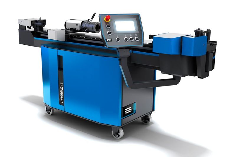 Mit dem Tubobend 42 stellt Ttracto-Technik erstmals eine halbautomatische Biegemaschine vor, die wahlweise als Rechts- oder als Linksbieger erhältlich ist. (Tracto-Technik)
