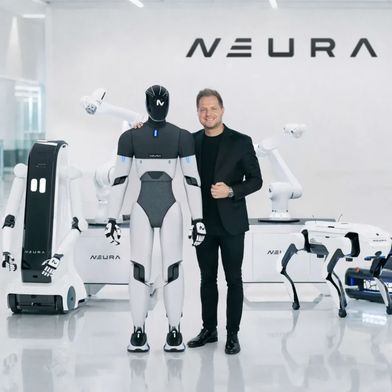 NEURA Robotics gibt Rekordfinanzierung von bis zu 1,4 Milliarden US-Dollar bekannt, um den Aufbau der weltweit führenden Physical-AI-Plattform zu beschleunigen. (Bild: Neura Robotics)