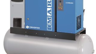Les nouveaux compresseurs MARK RMA 7,5 – 15 IVR. (Image: Noesberger, technique en air comprimé SA)