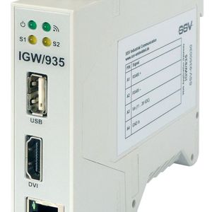 Das Cloud Connector Kit mit Gateway von SSV kann unterschiedliche Maschinen- und Anlagensteuerungen mit einer Cloud koppeln oder durch eine Industrie 4.0-konforme Verwaltungsschale ergänzen.(Bild:  SSV Software Systems GmbH)