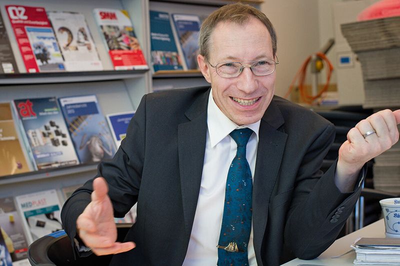 Innovation heisst, ich muss kontinuierlich dran arbeiten. Und Innovation in der unternehmerischen Leistungserbringung baut aufeinander auf. Das ist so banal, dass es immer wieder in Vergessenheit gerät. Prof. Dr.-Ing. Konrad Wegener, ETH Zürich (Bild: Thomas Entzeroth)