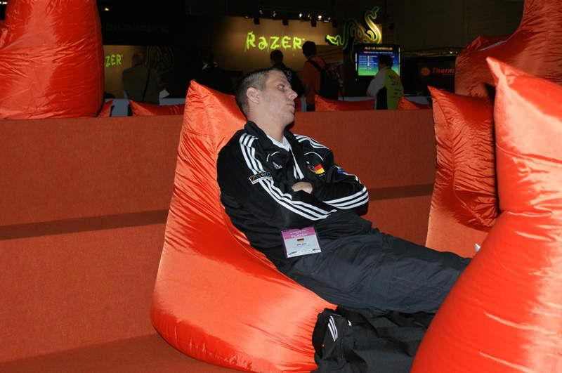 Entspannung vor dem Wettkampf (Archiv: Vogel Business Media)
