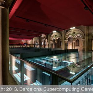Marenostrum (lateinisch für „unser Meer“, eine alte Bezeichnung für das Mittelmeer) ist ein Supercomputer an der Universitat Politècnica de Catalunya in Barcelona. Der IBM-Cluster ist in eine säkularisierte Kapelle eingebaut und von hohen Glaswänden umgeben.
