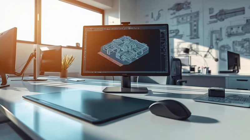 Eurosolid betreut Kunden in der Fertigungsindustrie unter anderem mit CAD-Lösungen. (Bild:  Canva / KI-generiert)