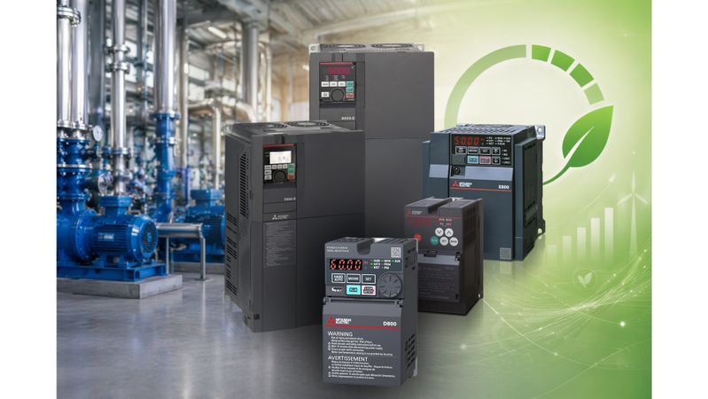 Motoren verursachen etwa 45 bis 50 Prozent des Energiebedarfs in der Industrie. (Bild:   Mitsubishi Electric/KI-generierter Hintergrund))
