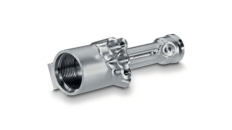 Typisches Bauteil für eine Bearbeitung mit der DMP 70. (DMG Mori)