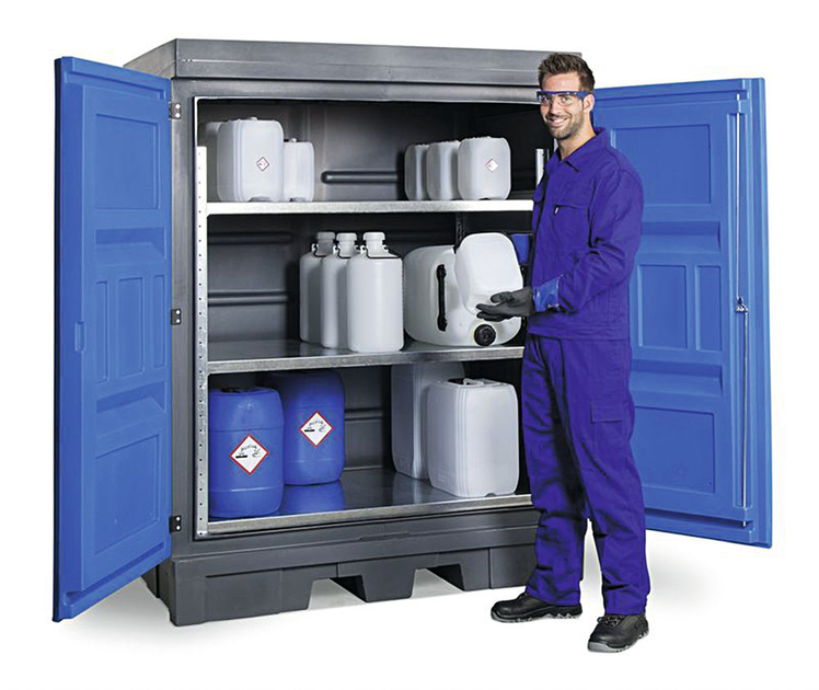 Wassergefährdende Stoffe sicher lagern