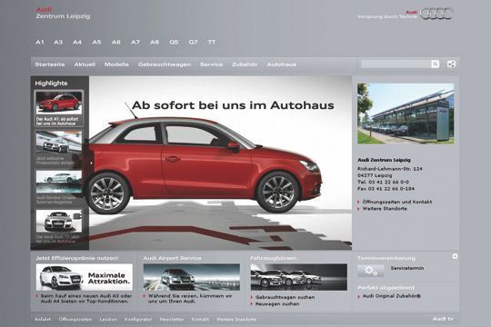 Im Jahr 2009 hat das Audi-Zentrum Leipzig die Hälfte aller Gebrauchtwagen – es waren 600 – über das Internet verkauft. (Archiv: Vogel Business Media)