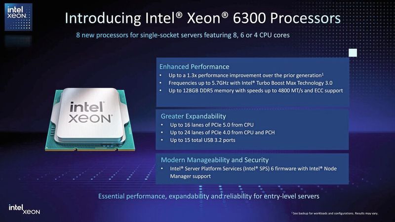 Intel Xeon 6 (Bild: Intel)