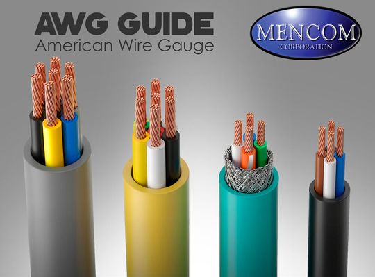 Choosing the correct AWG wire is essential for safe, efficient power and signal transmission in modern industrial systems.(Source:  Mencom)