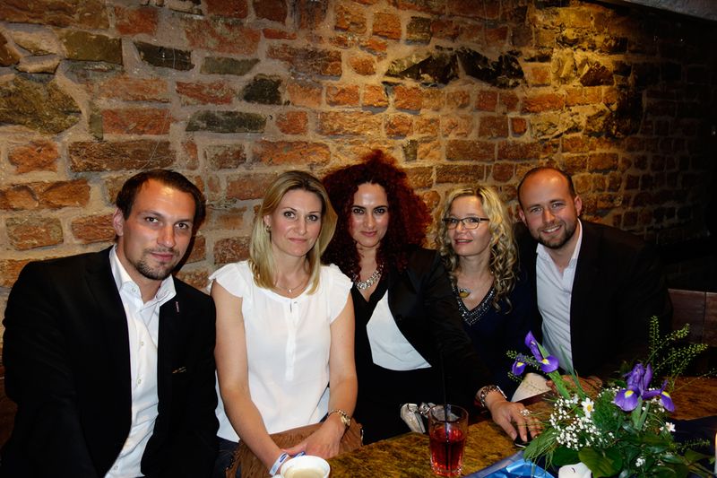 (v. l.) Manuel Starke, bluechip, Patricia Eckstein, Besa, IT-BUSINESS, Nicole Engelskircher und Sascha Morbitzer, bluechip (Bild: IT-BUSINESS)