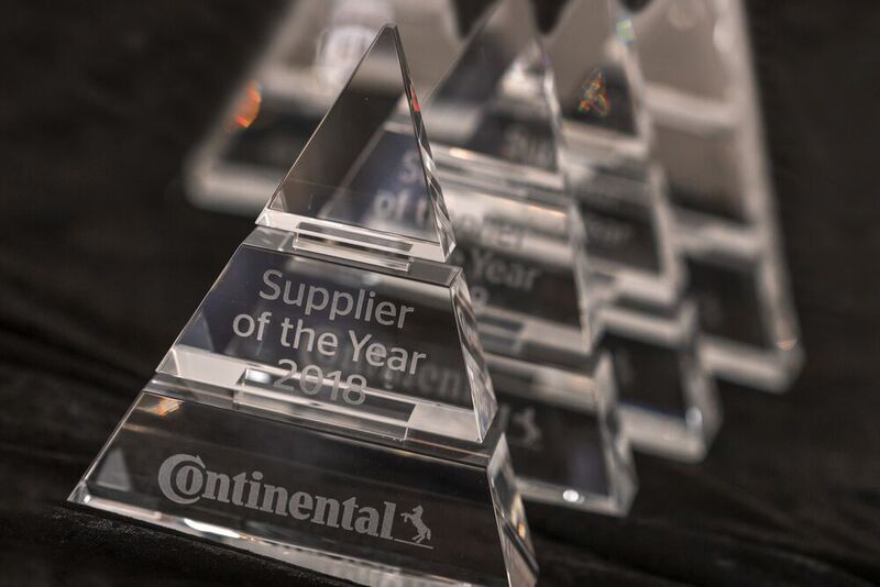Continental's Automotive Group has honored its best suppliers worldwide with the 