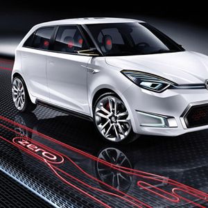 Die Studie MG Zero gab auf der Auto China in Peking erstmals einen Ausblick auf den kommenden MG3.