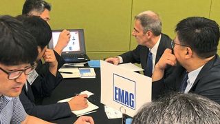 Knapp 80 bilaterale Gespräche wurden im Vorfeld des VDW-Symposiums bereits verbindlich terminiert. (Verein Deutscher Werkzeugmaschinenfabriken e.V. (VDW))