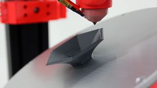 3D-Drucker mit beweglicher Druckplatte (Bild: ZHAW)