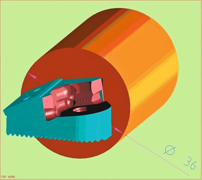 Bild 2a: Anwendungsbeispiele für die Komplettbearbeitung von der Stange in einer Aufspannung....  (Bild: Sandvik)
