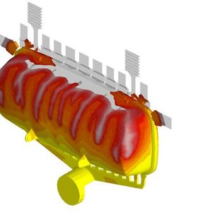 Die Simulationssoftware wird für Formfüllungs- und Erstarrungssimulationen eingesetzt und basiert auf Strömungs- und Wärmeübertragungstheorien.