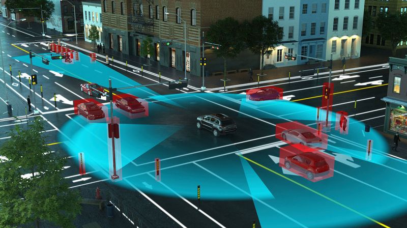 LIDAR ist zwar dem Radar ähnlich, allerdings basiert die Methode auf Infrarot, um Objekte zu erkennen und Entfernungen und Geschwindigkeiten zu messen. (LeddarTech)