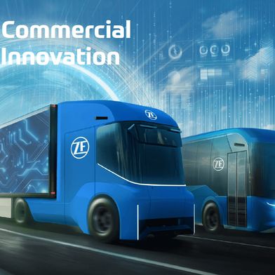 Die Dekarbonisierung von Nutzfahrzeugen wird nächste Woche ein Fokus-Thema der IAA Transportation sein. ZF wirbt für einen technologieoffeneren Ansatz. (Bild: ZF)