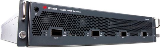 Das Gerät „Aresone 1600GE" von Keysight kann im Rack montiert werden.(Bild:  Keysight)
