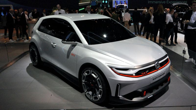 So stellt sich VW die sportliche Elektro-Zukunft in der Kompaktklasse vor. (Bild: Wehner – VCG)