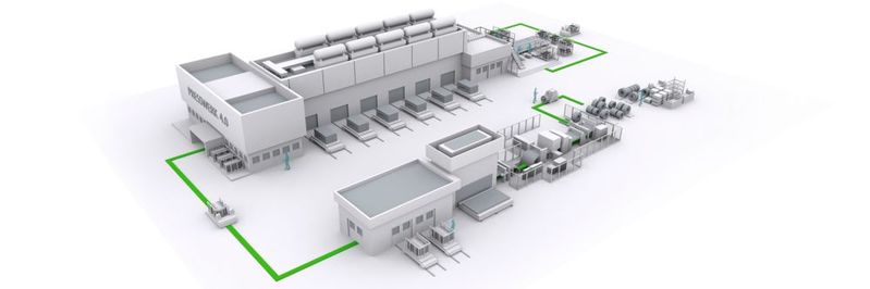 Das Presswerk 4.0: Der erste Schritt dorthin führt über die prozesssichere Kennzeichnung von Platinen und Bauteilen.(Bild:  Fraunhofer-IWU)