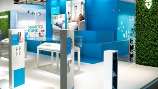 Welche Formen und Materialien für den Messestand gewählt werden, spielt eine große Rolle für die Gesamtwirkung. (vistapark GmbH)