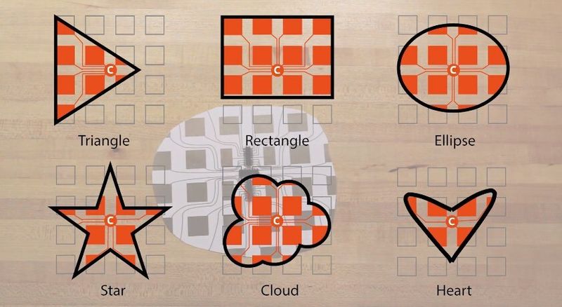 Die Sterntopologie eignet sich vor allem für einfache Formen wie Dreieck oder Ellipse. (MPI / youtube)