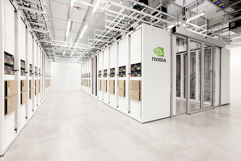 Abbildung 15: Der Nvidia-Supercomputer „Cambridge 1“ ist fertig. Der Rechen-Cluster steht in UK und ist für die Medizinforschung gedacht. Seit Oktober können Start-ups im Gesundheitswesen Zugang zu Cambridge-1 beantragen. Die ausgewählten Unternehmen werden Anfang 2022 bekannt gegeben.  (Nvidia)