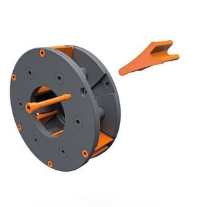 Weiter, schneller, kräftiger werfen: Turbinen mit Y-Schaufeln optimieren die Effizienz beim Strahlen. 