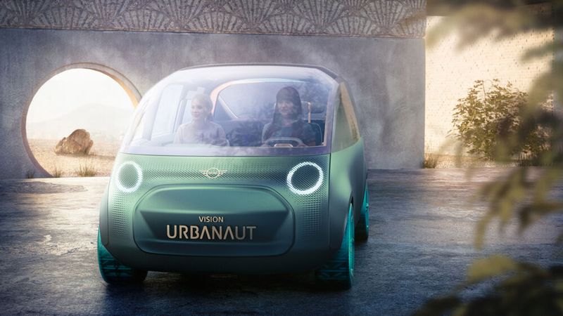 Lediglich die Scheinwerferoptik sorgt für einen optischen Brückenschlag zur Designsprache der Marke Mini. (Bild: Mini)