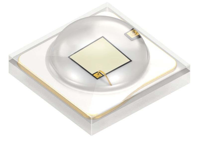 Spezielles Licht: Die Oslon SSL von Osram ist eine einfarbige Hochleistungs-LED und ideal für Horticulture-Anwendungen geeignet. (Osram OS)