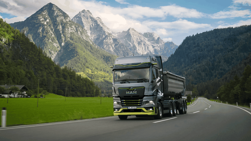 Mahle liefert Komponenten für den „MAN hTGX“.(Bild:  MAN Truck & Bus)