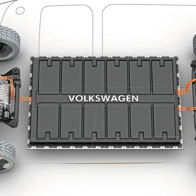 Einige E-Auto-Batterien in Modellen des Volkswagenkonzerns müssen überprüft werden, da sie überhitzen könnten. (Bild: VW)