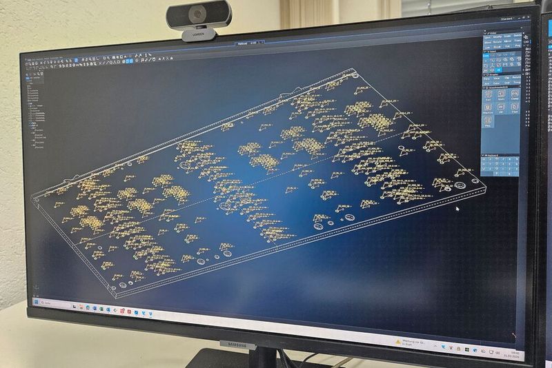 Mit der Featureerkennung aus den Konstruktionsdaten und der automatisierten Programmierung lassen sich Bohrbilder schnell und sicher programmieren. In Summe sparen die Experten bei Dreistern mit der Featureerkennung von Tebis rund 90 Prozent Programmierzeit.  (Bild: Dreistern)