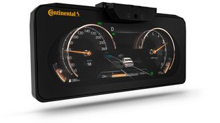 Im Genesis GV80 kommt erstmals ein von Continental entwickeltes 3D-Cockpit zum Einsatz. (Bild: Continental)