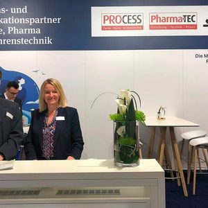 In Halle 5 am Stand 174 erwartet das PROCESS/Schüttgut/PharmaTEC-Team die Fachbesucher der Powtech mit einem Gewinnspiel und vielen weiteren Informationen zu unseren Fachmedienmarken.(Bild:  Wehner / PROCESS)