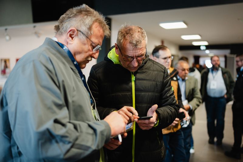 Schnell noch registrieren, bevor es losgeht. (Bild: tinografiert)