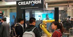 Gu besucht war der Creaform-Messestand auf der Hannover Messe des vergangenen Jahres. (Creaform)
