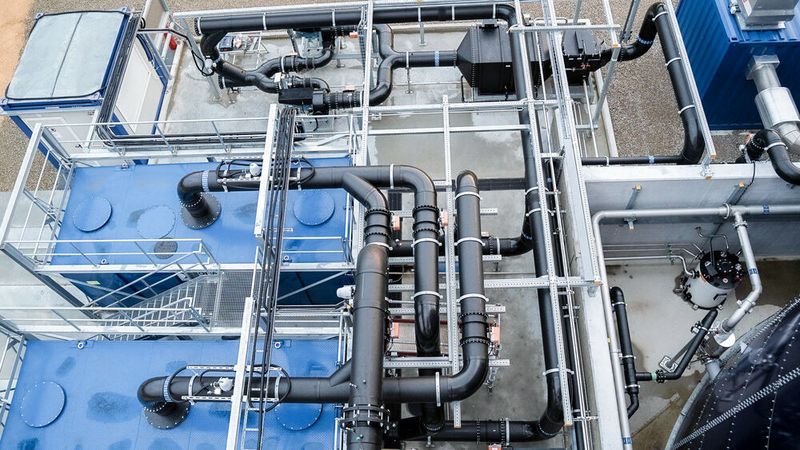 Das Abwasser wird kontinuierlich überwacht. (DAS)