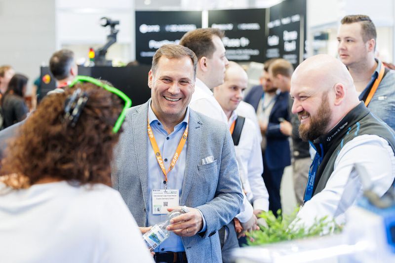 Die all about automation in Friedrichshafen wächst: Sowohl bei der Besucherzahl als auch bei der Anzahl der Aussteller hat die Automationsplattform am Bodensee um mehr als 20 Prozent zugelegt. (Bild: Easyfairs)