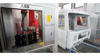 Mit einem neuartigen Härter will Bayer Materialscience die Autolackierung deutlich nachhaltiger machen. (Bild: ABB/Luca Siermann)